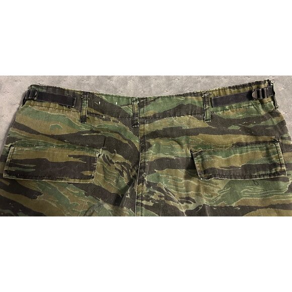 Vintage Buck-Spin Tiger Stripe Camouflage Hunting Combat Trousers Jacket Set - Picture 10 of 12